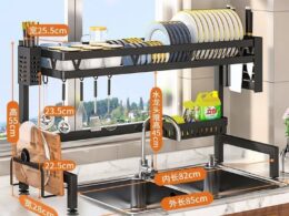 Heavy-Duty Metal Plate Rack